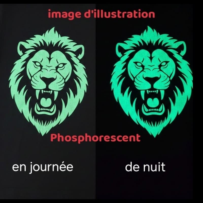 Flocage phosphorescent - Atelier Juno