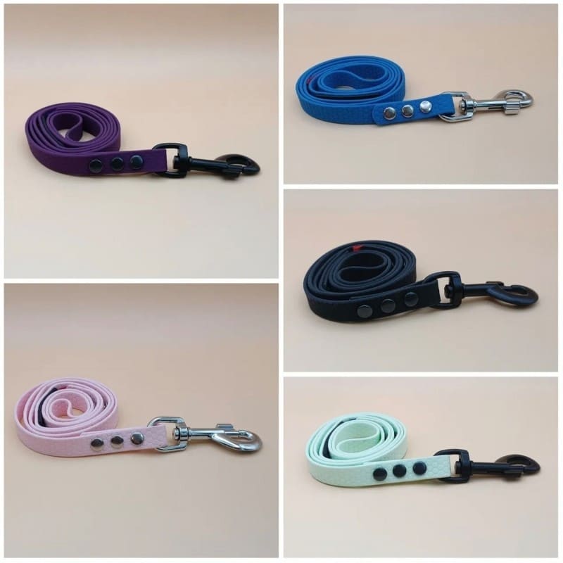 Laisses unicolores en Hexa - Atelier Juno