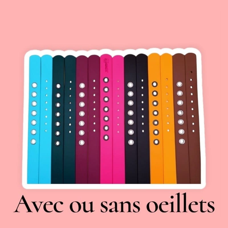 Colliers pour chien en Biothane avec ou sans œillets - Atelier Juno